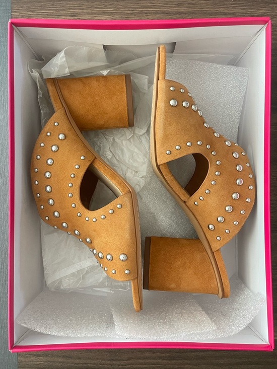 Vince Camuto Shoes - Suede open toe heels